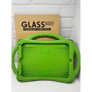 iPad Case And Screen Protector For Kids Silicone Handles 5th 6th Gen Air/Air 2
